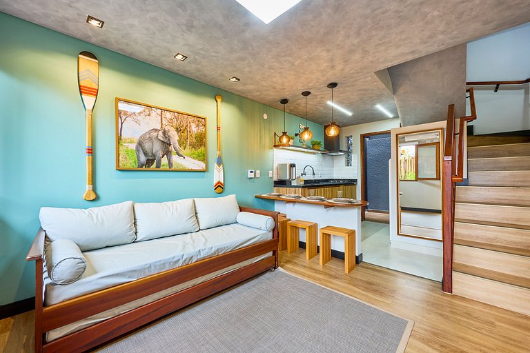 Chalé Sumatra Bahasa - Itaguá/Ubatuba