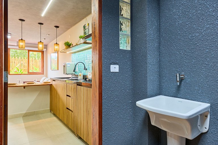 Chalé Lombok Bahasa - Itaguá/Ubatuba