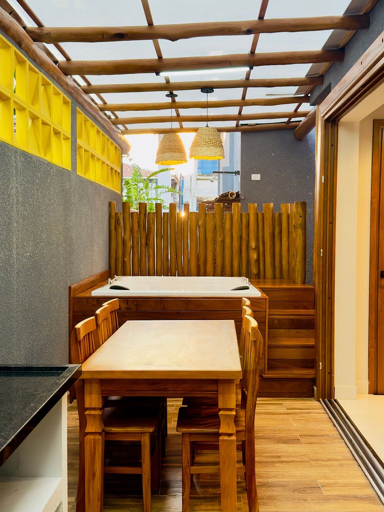 Casa Banyak c/SPA e Churrasqueira na Orla Itagua