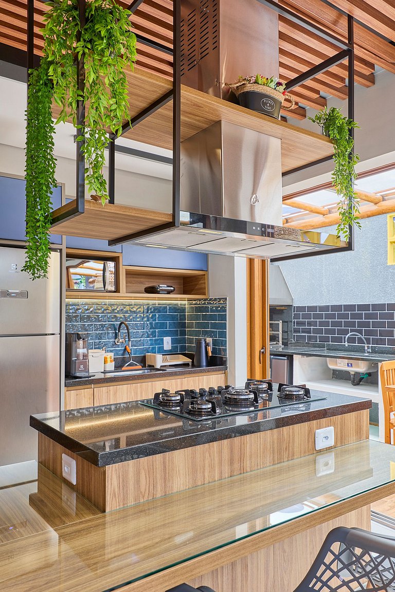 Casa Banyak c/SPA e Churrasqueira na Orla Itagua