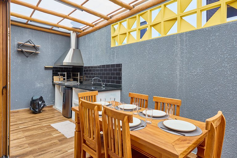 Casa Banyak c/SPA e Churrasqueira na Orla Itagua