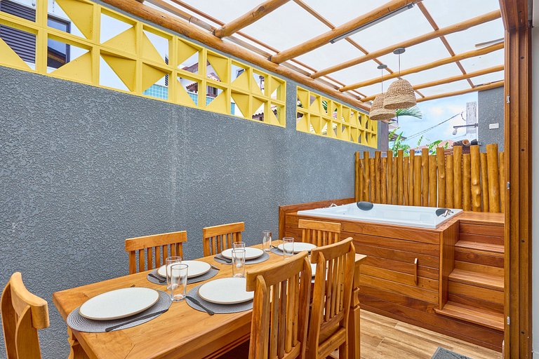 Casa Banyak c/SPA e Churrasqueira na Orla Itagua