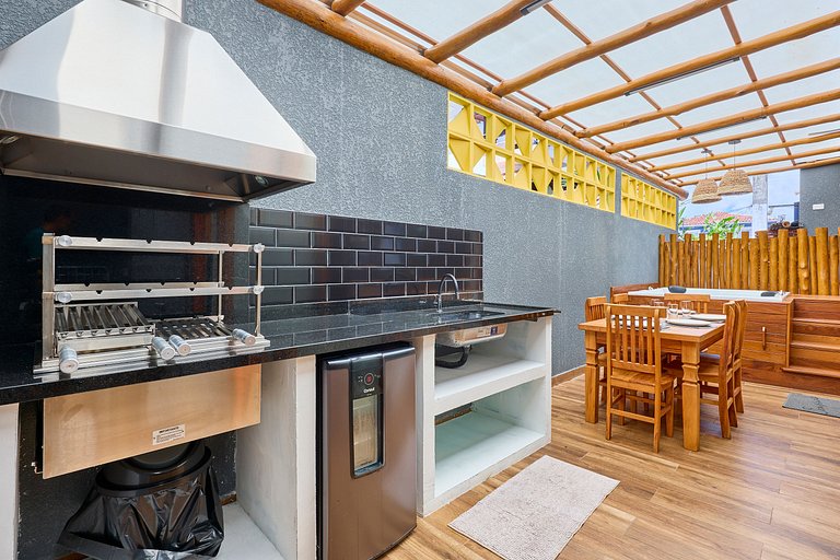 Casa Banyak c/SPA e Churrasqueira na Orla Itagua